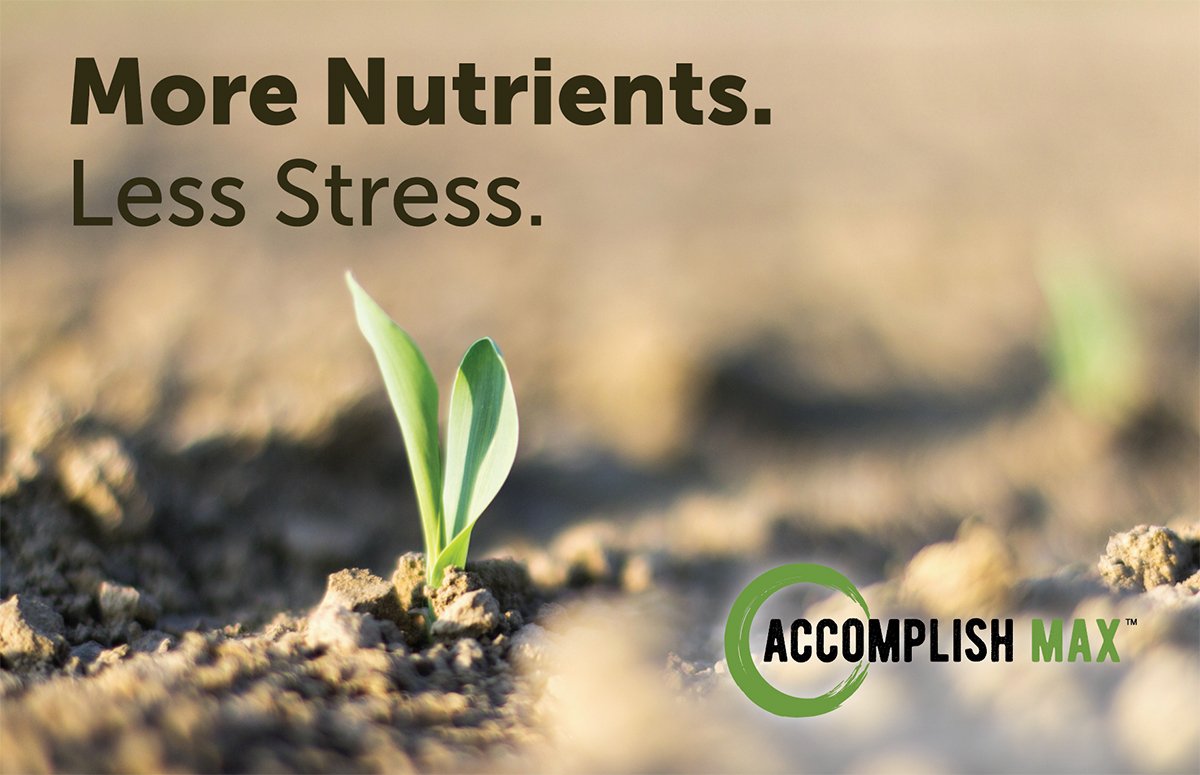 Accomplish MAX More Nutrients Less Stress