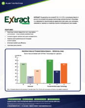 Extract Manure Study