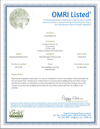 OMRI Accomplish LM 2020