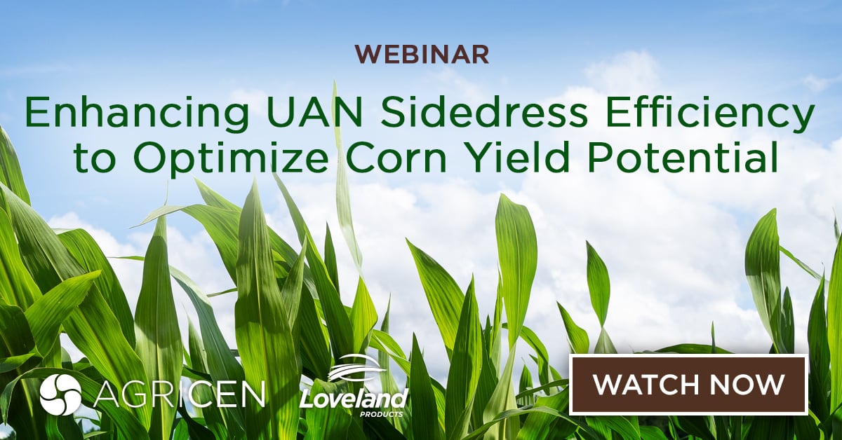 Enhancing UAN Sidedress Efficiency to Optimize Corn Yield Potential