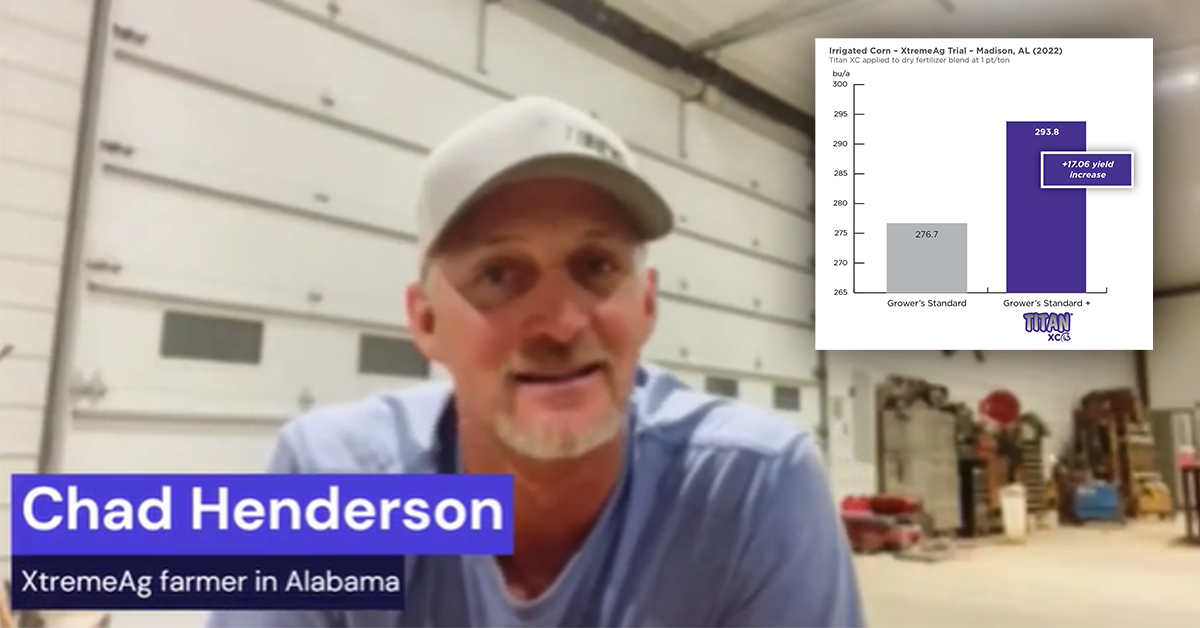 Alabama Grower Sees Impressive Corn Yield Gains in TITAN XC Trial