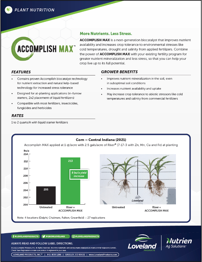 Accomplish MAX Indiana Study