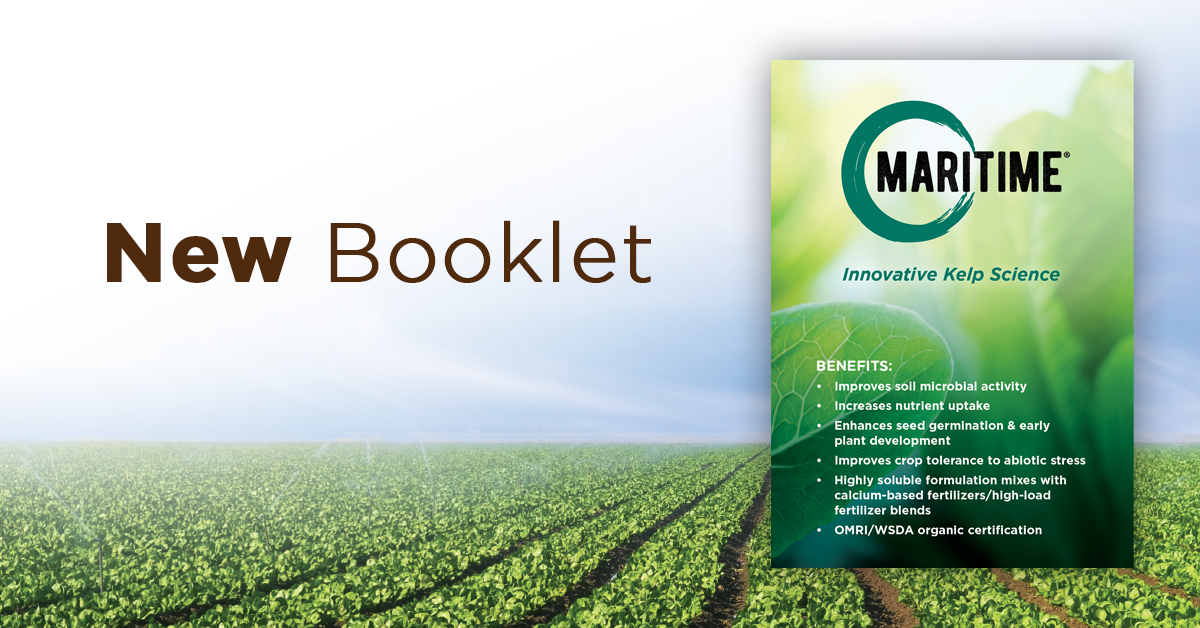 [Booklet] MARITIME Innovative Kelp Science for Crops