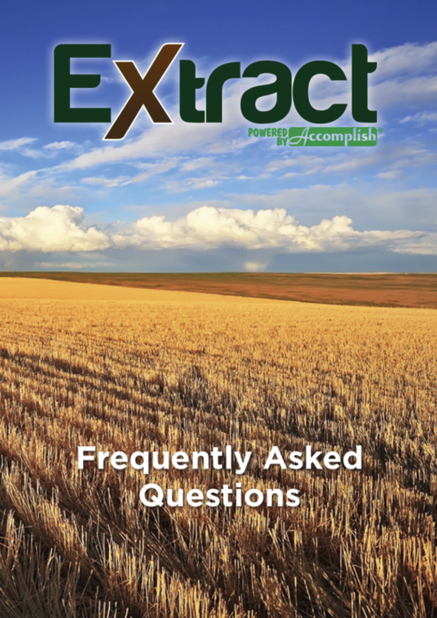 Extract FAQ Booklet